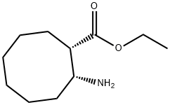 시클로옥탄카르복실산,2-아미노-,에틸에스테르,(1S,2R)-(9CI) 구조식 이미지