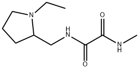 에탄디아미드,N-[(1-에틸-2-피롤리디닐)메틸]-N-메틸-(9CI) 구조식 이미지
