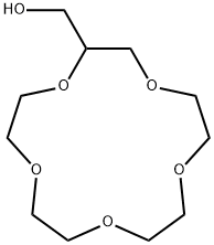 2-HYDROXYMETHYL-15-CROWN-5 구조식 이미지