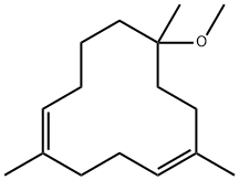 10-methoxy-1,5,10-trimethyldodeca-1,5-diene  Structure