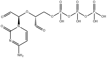 CYTIDINE5'-트리포스페이트,페리오데이트산화나트륨염 구조식 이미지