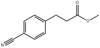 methyl 3-(4-cyanophenyl)propanoate Structure