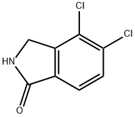 4,5-dichloroisoindolin-1-one Structure