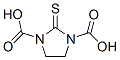 1,3-Imidazolidinedicarboxylic  acid,  2-thioxo- Structure