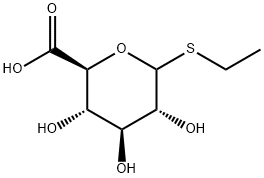Ethyl 1-Thio-D-glucuronide Structure