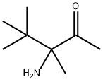 2-Pentanone, 3-amino-3,4,4-trimethyl- (9CI) Structure
