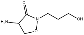 3-Isoxazolidinone, 4-amino-2-(3-hydroxypropyl)- (9CI) 구조식 이미지