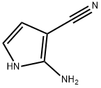 2-AMINO-1H-PYRROLE-3-CARBONITRILE Structure