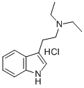 N,N-Diethyltryptaminehydrochloride Structure