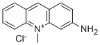 3-AMINO-10-METHYLACRIDINIUMCHLORIDE Structure