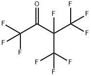 2-부타논, 1,1,1,2,4,4,4,헵타플루오로-3-(트리플루오로메틸)- 구조식 이미지