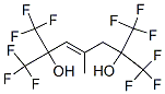(E)-1,1,1,7,7,7-hexafluoro-4-methyl-2,6-bis(trifluoromethyl)hept-3-ene -2,6-diol Structure