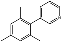3-Mesitylpyridine Structure