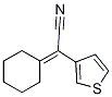cyclohexylidene(3-thienyl)acetonitrile Structure