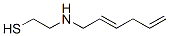 2-[[(2E)-hexa-2,5-dienyl]amino]ethanethiol Structure