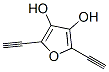 3,4-Furandiol, 2,5-diethynyl- (9CI) Structure