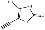 2(3H)-Oxazolone, 5-ethynyl-4-hydroxy- (9CI) 구조식 이미지