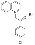 4''-CHLOROPHENACETYL QUINOLINE Structure