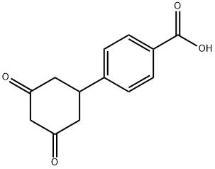 4-(3,5-DIOXOCYCLOHEXYL)BENZOIC ACID Structure