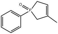 3-METHYL-1-PHENYL-3-PHOSPHOLENE 1-OXIDE 구조식 이미지