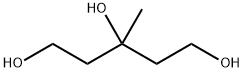 3-METHYLPENTANE-1,3,5-TRIOL Structure