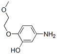 Phenol, 5-amino-2-(2-methoxyethoxy)- (9CI) Structure