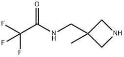 2,2,2-TRIFLUORO-N-[(3-METHYL-3-AZETIDINYL)METHYL]-ACETAMIDE Structure