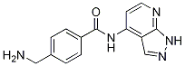 BenzaMide,4-(aMinoMethyl)-N-1H-pyrazolo[3,4-b]pyridin-4-yl- Structure