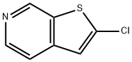 Thieno[2,3-c]pyridine, 2-chloro- (9CI) Structure