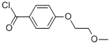 Benzoyl chloride, 4-(2-methoxyethoxy)- (9CI) Structure