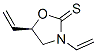 2-Oxazolidinethione,3,5-diethenyl-,(5R)-(9CI) Structure