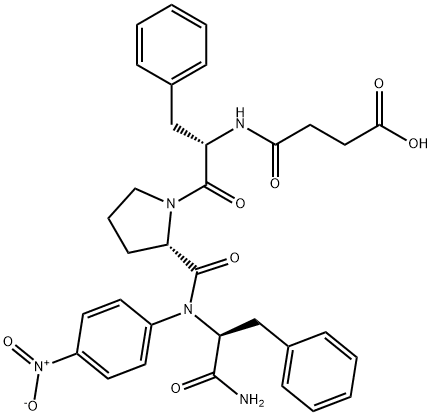 SUC-PHE-PRO-PHE-PNA Structure