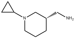 3-피페리딘메탄아민,N-사이클로프로필-,(3S)-(9CI) 구조식 이미지