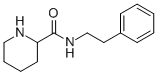 N-(2-phenylethyl)piperidine-2-carboxamide Structure