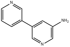 3,3'-비피리딘-5-aMine 구조식 이미지