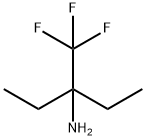 3-Pentanamine,  3-(trifluoromethyl)- Structure