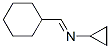 Cyclopropanamine, N-(cyclohexylmethylene)- (9CI) Structure