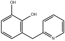 1,2-벤젠디올,3-(2-피리디닐메틸)-(9CI) 구조식 이미지