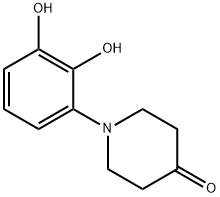 4-Piperidinone, 1-(2,3-dihydroxyphenyl)- (9CI) Structure