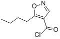 4-Isoxazolecarbonyl chloride, 5-butyl- (9CI) Structure