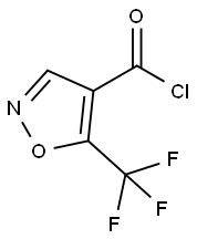 4-이속사졸카르보닐클로라이드,5-(트리플루오로메틸)-(9CI) 구조식 이미지