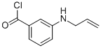 Benzoyl chloride, 3-(2-propenylamino)- (9CI) Structure