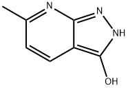 2H-Pyrazolo[3,4-b]pyridin-3-ol, 6-methyl- (9CI) 구조식 이미지