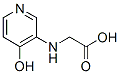 글리신,N-(4-히드록시-3-피리디닐)-(9CI) 구조식 이미지