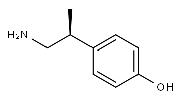 Phenol, 4-(2-amino-1-methylethyl)-, (S)- (9CI) Structure