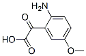 벤젠아세트산,2-아미노-5-메톡시-알파-옥소-(9CI) 구조식 이미지
