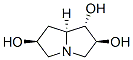 1H-Pyrrolizine-1,2,6-triol, hexahydro-, (1S,2S,6S,7aS)- (9CI) 구조식 이미지