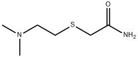 Acetamide, 2-[[2-(dimethylamino)ethyl]thio]- (9CI) Structure