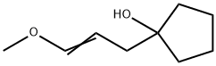 Cyclopentanol, 1-(3-methoxy-2-propenyl)- (9CI) Structure