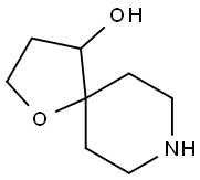1-Oxa-8-azaspiro[4.5]decan-4-ol (9CI) 구조식 이미지